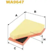 WIX FILTERS Luftfilter WA9647