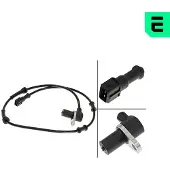 OPTIMAL ABS Sensor Raddrehzahl Vorne Rechts für VOLVO V40 Kombi (645) 06-S181