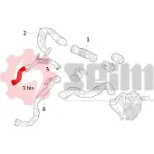 Seim 981748 Turbo Ladeluftschlauch für RENAULT Clio IV Schrägheck (BH) Clio IV Grandtour (KH) CLIO IV Kasten für DACIA SANDERO II
