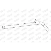 Walker Abgasrohr [Hersteller-Nr. 10892] für Renault