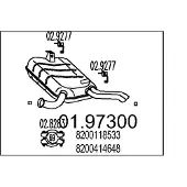 MTS Endschalldämpfer 01.97300