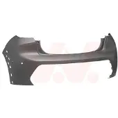VAN WEZEL Heckstoßstange Stoßfänger Hinten passend für PEUGEOT 208 II Schrägheck (UB, UP, UW, UJ)