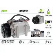 Valeo Kompressor, Klimaanlage CORE-FLEX 813193