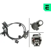 OPTIMAL ABS Sensor Raddrehzahl Vorne Links für TOYOTA RAV 4 III (ACA3, ACE, ALA3, GSA3, ZSA3) 06-S735