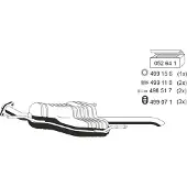 ERNST Endschalldämpfer 052191