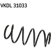 Skf Fahrwerksfeder VKDL 31033 für VW Polo Fox