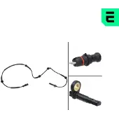 OPTIMAL ABS Sensor Raddrehzahl Vorne für RENAULT LAGUNA II Grandtour (KG0/1) 06-S368