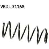 Skf Fahrwerksfeder VKDL 31168 für VW Golf IV Variant Bora I