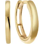 Trendor 68749 Ohrringe Gold 333/8K Creolen Ø 12,8 mm