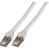 EFB Elektronik RJ45 Patchkabel S/FTP, Cat.6A,PVC,UL,Longlink,50m,grau