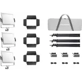 Godox Litemons LP400R RGB LED Light Panel 3 light kit