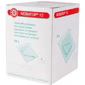NOBAMED Noba Nobatop 12 sterile Vliesstoffkompressen 6- lagig 20 x 5 Stück 10 x10 cm 100 St