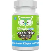 Vitamineule Vitamin B5 Kapseln - 250 mg Pantothensäure 34 g