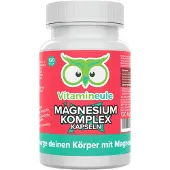 Vitamineule Magnesium Komplex Kapseln 200 mg - 4 Wirkstoffe 103 g