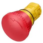 Siemens NOT-HALT-PILZDRUCKTASTER, ROT, 14 g, 48 mm, 22 mm, 53 mm