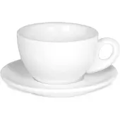 ClubHouse Tasse und Untertasse Rosa, 300 ml, weiß