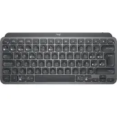 Logitech MX Keys Mini, Mini, Kabellos, RF Wireless + Bluetooth, QWERTY, LED, Graphit