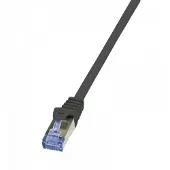 Logilink 20m Cat7 S/FTP, 20 m, Cat7, S/FTP (S-STP), RJ-45, RJ-45, Schwarz