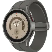 Samsung Galaxy Watch5 Pro (45mm) LTE Gray Titanium EU Smartwatches mit SIM 1 St