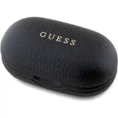 GUESS Bluetooth Kopfhörer Gutwspgtspsk Tws + Docking Station Schwarz/Schwarz Genarbtes Klassisches Logo