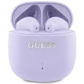 GUESS Bluetooth Kopfhörer Gutwsj14Esgu Tws + Docking Station Lila/Lila gedruckt Classic Logo