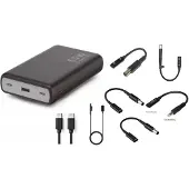 CoreParts MBX-PB007, Quick Charge 3.0, 65 W, Schwarz