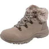 SKECHERS Winterstiefeletten FALLS FINEST Damen Leder & Textil Taupe Größe: 38