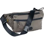 Camel active Bauchtasche "Terra" aus recyceltem Nylon und voluminös aufgesetzten Taschen