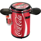 Salco Elektrische Kühlbox "SPC-88CC", COCA-COLA Party Cooler mit 50 l Fassungsvermögen