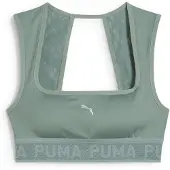 Puma Move Lace Sport-bh Grün L Damen Grün L