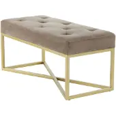 Hearthome & Living | Sofa Cameron braun Polyester 40x90x40 cm | NADUVI