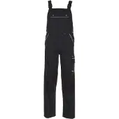 Planam Latzhose Canvas 320 Gr. 64 schwarz