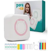Pora&co Mini-Drucker für das Handy, rosa