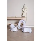 Beemoo CARE Anti-Slip Töpfchen, Toilettensitz und Tritthocker, Weiß
