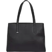 Calvin Klein Handtasche Ck Plaque Medium Shopper K60K612782 Schwarz