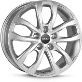 Oxxo 18 Zoll Alufelge HYPERION 18"x8,0" 5x120 PCD ET51 65,1mm Felge Silber