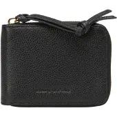 Marc O'Polo Leder Geldbörse Franca Zip Wallet Black schwarz