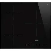 Smeg SI5632D, Schwarz, Integriert, Zonen-Induktionskochfeld, Glaskeramik, 3 Zone(n), 3 Zone(n)