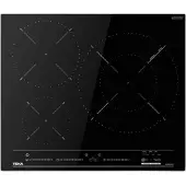 Teka IZC 63320 MPS, Schwarz, Integriert, Zonen-Induktionskochfeld, Glas, 3 Zone(n), 3 Zone(n)