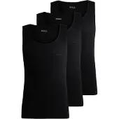 BOSS 10271762 ärmelloses T-shirt 3 Einheiten