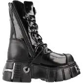 New rock M491 C1 Stiefel Schwarz
