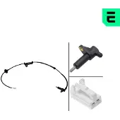 OPTIMAL ABS Sensor Raddrehzahl Hinten Links für HYUNDAI SANTA FÉ II (CM) 06-S501