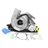 ALANKO Turbolader Neuteil mit Wastegate-Ladedruckregelung, pneumatisch, wassergekühlt, inkl. Dichtungssatz und Montagematerial