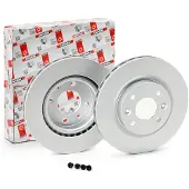FERODO Bremsscheiben DDF1096C vorne, belüftet, 2 Stück