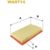 WIX FILTERS Luftfilter WA9714