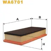 WIX FILTERS Luftfilter WA6701