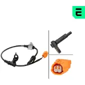 OPTIMAL ABS Sensor Raddrehzahl Hinten Rechts für HONDA Accord VII Limousine (CL, CN) 06-S347