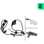OPTIMAL ABS Sensor Raddrehzahl Hinten Rechts für HYUNDAI ix35 (LM, EL, ELH) 06-S507