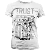 Hybris Shirt "Trust No One Girly Tee" in Weiß | Gr.: XXL