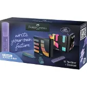Faber Castell 254603 Metallic & Neon Precision Chisel Tip Pastel Filzstift 16 Einheiten
